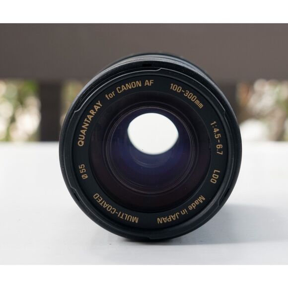 Canon EOS Rebel G 35mm Zoom Film Camera w/ 35-80mm +‎ 100-300mm + Flash - Picture 7 of 16